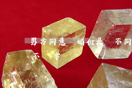 男方同意離婚但是卻不同意簽字(離婚男方拒不簽字)