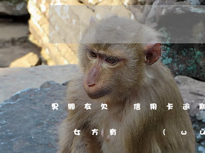 男朋友欠錢信用卡逾期(男朋友信用卡逾期不還,女方有義務(wù)還嗎)