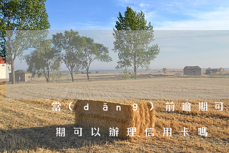 當(dāng)前逾期可以辦信用卡嗎(有逾期可以辦理信用卡嗎)