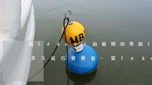 當(dāng)前逾期如果結(jié)清多久征信會更新-當(dāng)前逾期如果結(jié)清多久征信會更新呢