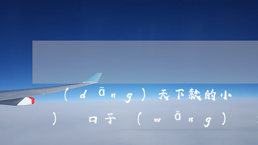 當(dāng)天下款的小額網(wǎng)貸口子(網(wǎng)貸最新口子秒下款的)