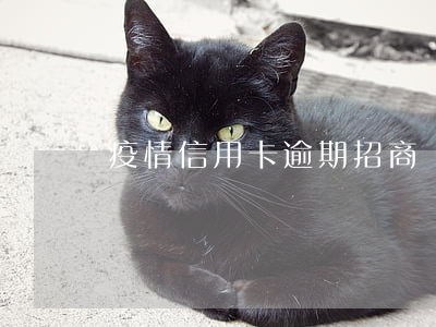 疫情信用卡逾期招商銀行(疫情 信用卡逾期)