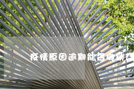 疫情原因逾期：能否撤销及说明方式
