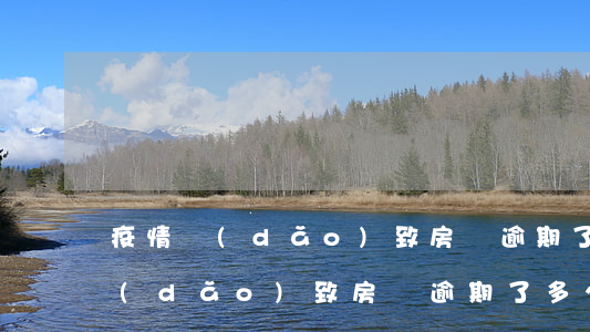 疫情導(dǎo)致房貸逾期了多少(疫情導(dǎo)致房貸逾期了多少)