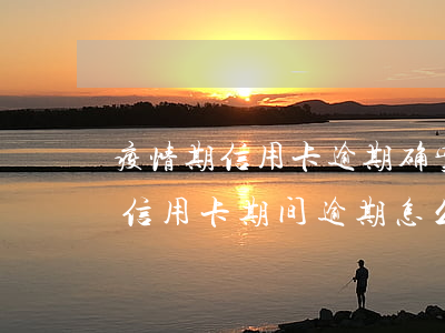疫情期信用卡逾期,确实还不起,有影响吗（疫情信用卡期间逾期怎么办）