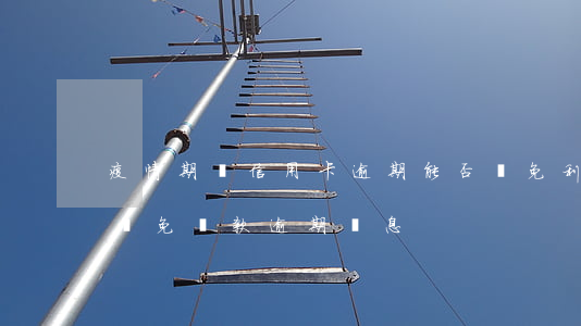 疫情期間信用卡逾期能否減免利息(疫情期間減免貸款逾期罰息)