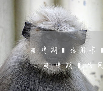 疫情期間信用卡還不上最壞結(jié)果-疫情期間信用卡還不上最壞結(jié)果是什么