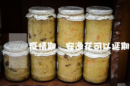疫情期間安逸花可以延期還款嗎-