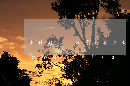 疫情期間貸款可逾期多久(在疫情期間銀行貸款逾期應(yīng)該如何處理)