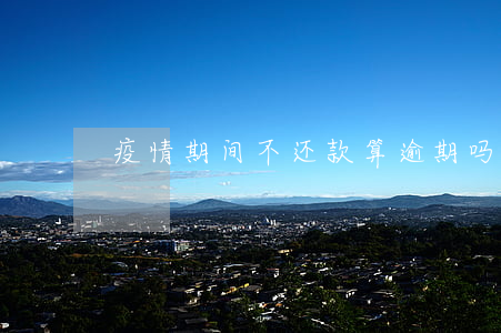 疫情期间不还款算逾期吗(疫情欠款逾期)