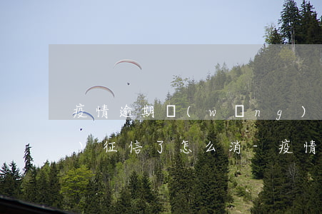 疫情逾期網(wǎng)貸被上報(bào)征信了怎么消-疫情逾期網(wǎng)貸被上報(bào)征信了怎么消除