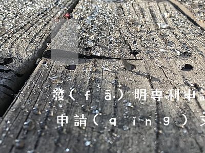 發(fā)明專利申請(qǐng)書(專利申請(qǐng)文件模板)