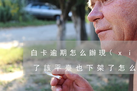 白卡逾期怎么辦(現(xiàn)金白卡逾期了,該平臺也下架了,怎么還)