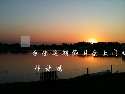 白条逾期俩月会上门吗(白条逾期真的会上门拜访吗)