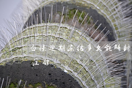 白条逾期冻结多久能解封（白条逾期被封还完注销）