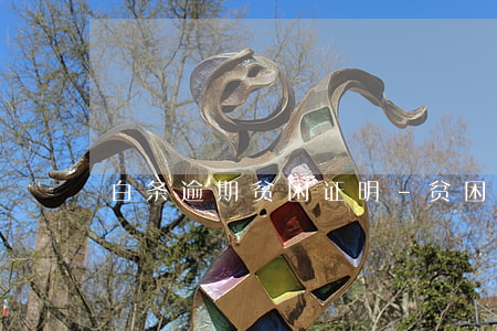 白条逾期贫困证明-贫困证明一个章行吗