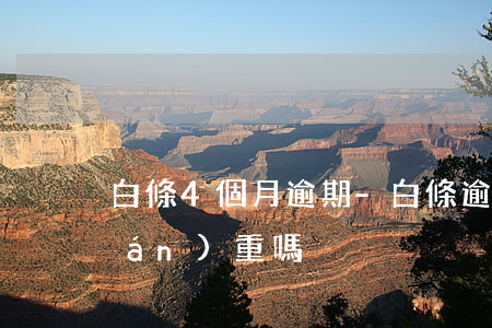 白條4個月逾期-白條逾期一個星期嚴(yán)重嗎