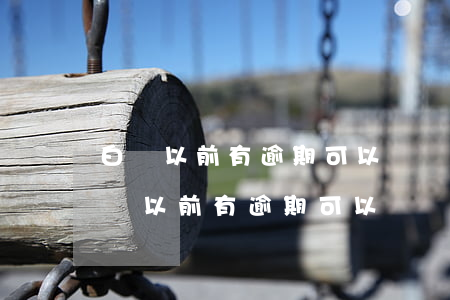 白條以前有逾期可以辦車(chē)貸嗎（白條以前有逾期可以辦車(chē)貸嗎）