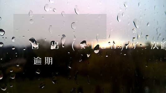 白條出現(xiàn)了一次逾期(白條多次逾期)