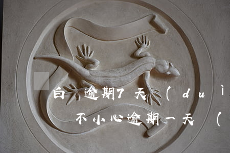 白條逾期7天對(duì)征信有影響嗎(白條不小心逾期一天會(huì)不會(huì)影響征信)