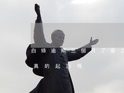 白條逾期三個月了會上門嗎(白條逾期三個月真的起訴嗎)