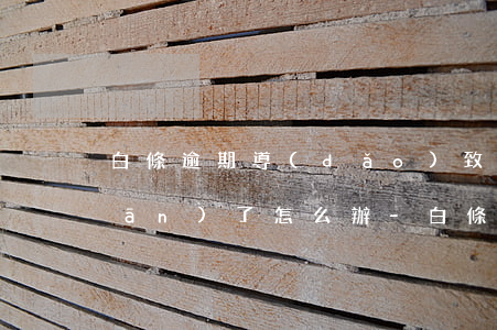 白條逾期導(dǎo)致還款通道關(guān)了怎么辦-白條逾期導(dǎo)致還款通道關(guān)了怎么辦呢