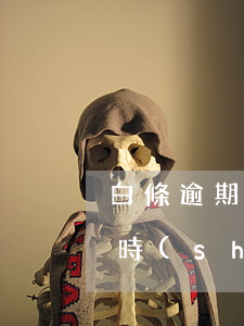 白條逾期提醒時(shí)間(白條逾期提醒時(shí)間)