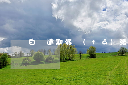 白條逾期派發(fā)法律文件(白條逾期通訊錄)