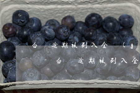 白條逾期被列入全國(guó)失信人怎么辦-白條逾期被列入全國(guó)失信人怎么辦理