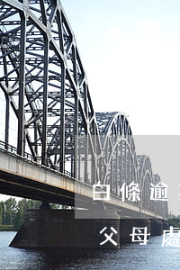 白條逾期說(shuō)聯(lián)系父母處理是真的嗎-白條逾期說(shuō)聯(lián)系父母處理是真的嗎嗎