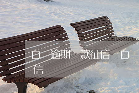 白條逾期還款征信嗎(白條多長時間不還上征信)