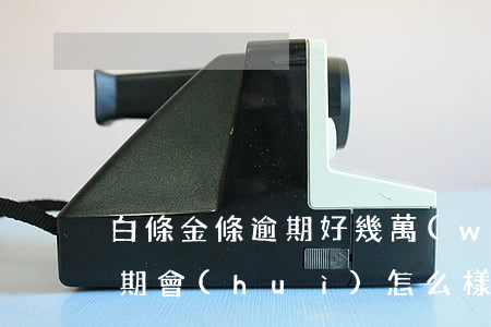 白條金條逾期好幾萬(wàn)(白條金條逾期會(huì)怎么樣)