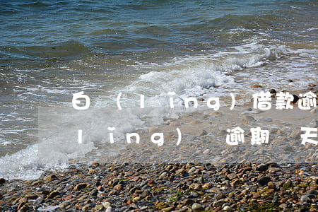白領(lǐng)借款逾期會怎么樣(白領(lǐng)貸逾期幾天會上征信)