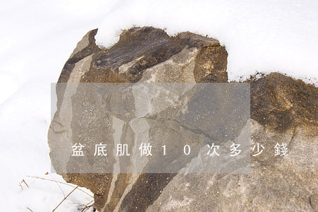 盆底肌做10次多少錢