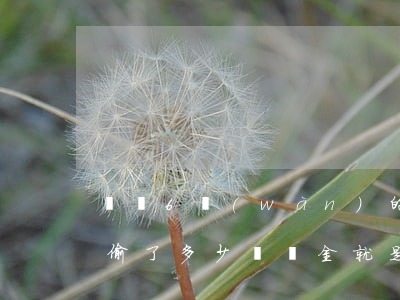 盜竊6萬(wàn)的罰金一般是多少(盜竊偷了多少錢罰金就是多少)