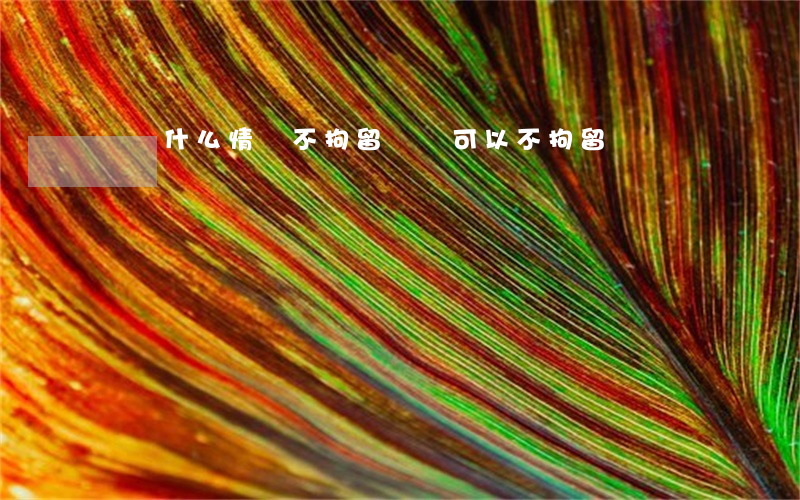 盜竊什么情況不拘留(盜竊可以不拘留嗎)