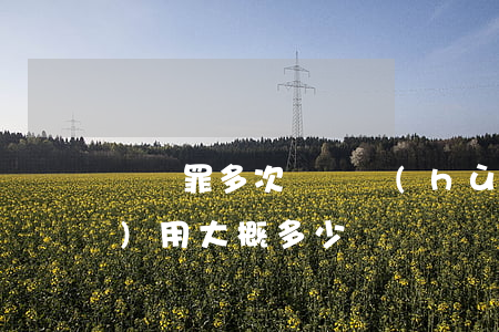 盜竊罪多次請辯護(hù)律師費(fèi)用大概多少
