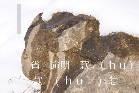 省唄逾期還款會(huì)怎樣(省唄逾期還款會(huì)怎樣)