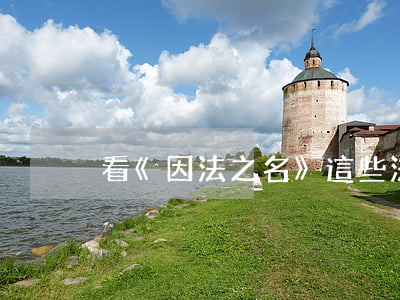看《因法之名》，這些法律梗你千萬別錯過