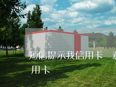 短信提示我信用卡惡意透支(何為惡意透支信用卡)