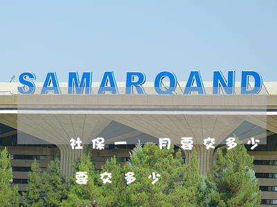 社保一個月要交多少錢(個人繳納社保一個月要交多少錢)