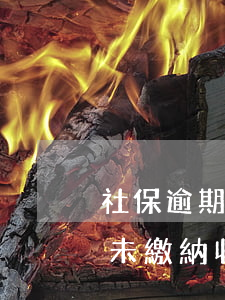 社保逾期未繳納收取滯納金怎么算(社保逾期未繳納收取滯納金怎么算)