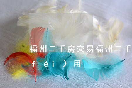 福州二手房交易(福州二手房交易流程及費(fèi)用)