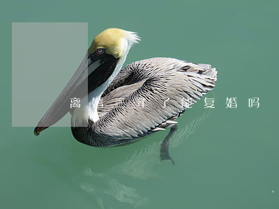 离婚三年了能复婚吗