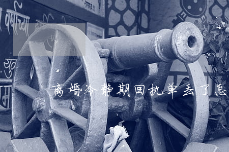 离婚冷静期回执单丢了怎么办？