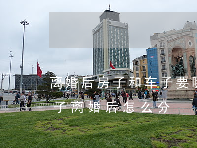 离婚后房子和车子要哪个好(婚前买的房子车子离婚后怎么分)