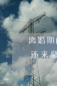 离婚期间被骚扰应该怎么样办(离婚以后对方还来骚扰怎么办)