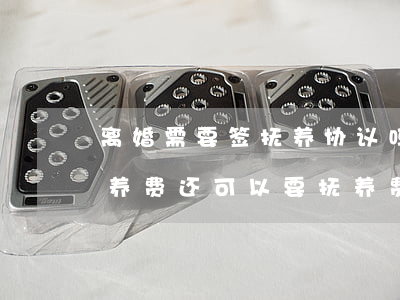 离婚需要签抚养协议吗(离婚协议上写不要抚养费还可以要抚养费吗)