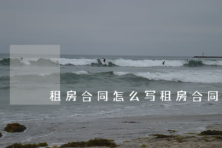 租房合同怎么写(租房合同怎么写对租客有利)
