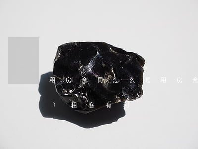 租房合同怎么寫(租房合同怎么寫對(duì)租客有利)